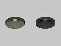 20 x gu10 inbouw armatuur zwart met lamphouder - afbeelding 1 van  8