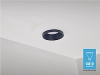 20 x gu10 inbouw armatuur zwart met lamphouder - afbeelding 4 van  8