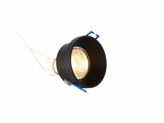 20 x gu10 inbouw armatuur zwart met lamphouder - afbeelding 5 van  8