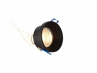 20 x gu10 inbouw armatuur zwart met lamphouder - afbeelding 5 van  8