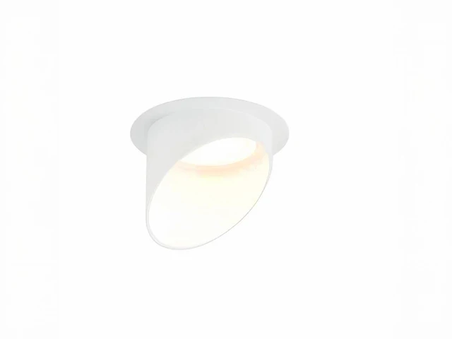 20 x gu10 inbouw design armatuur cilinder zand wit met lamphouder - afbeelding 1 van  5
