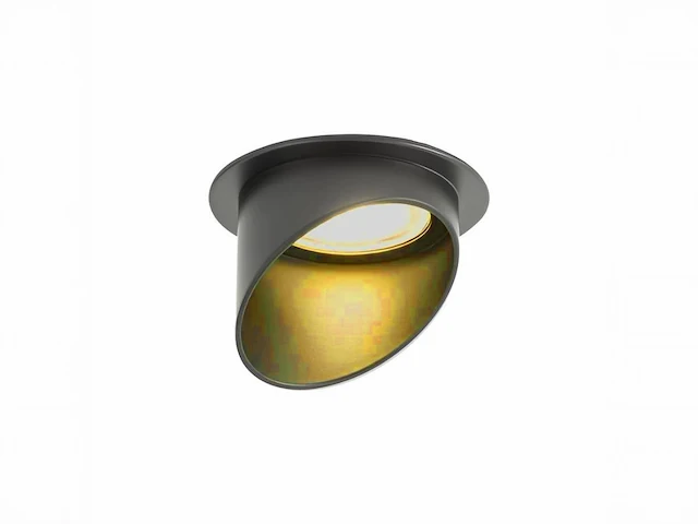 20 x gu10 inbouw design armatuur zwart met lamphouder - afbeelding 2 van  6