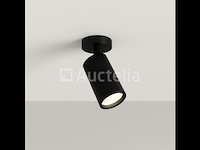 20 x gu10 opbouwarmatuur – draaibaar 350°/70° – ø55x110 mm – aluminium – ip20 – binnen - afbeelding 1 van  5