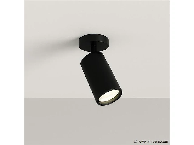 20 x gu10 opbouwarmatuur – draaibaar 350°/70° – ø55x110 mm – aluminium – ip20 – binnen - afbeelding 2 van  5