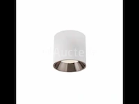 20 x gu10 opbouwframe - cilindrisch - rond - wit en bruin - afbeelding 4 van  4