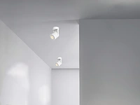 20 x gu10 opbouwspot armatuur cilinder zand wit draaibaar - afbeelding 2 van  4