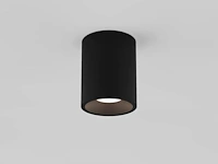 20 x gu10 opbouwspot armatuur cilinder zand zwart - afbeelding 2 van  6