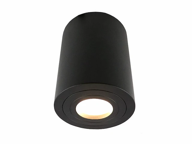 20 x gu10 waterdicht opbouwspot armatuur zwart 9,5cm - afbeelding 1 van  5