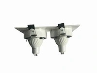 20 x inbouwspotfitting (ep-2) - verstelbaar - gu10 - wit/zwart - afbeelding 4 van  6