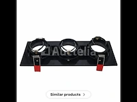 20 x inbouwspotfitting (ep-3) - verstelbaar - gu10 - zwart - afbeelding 3 van  5