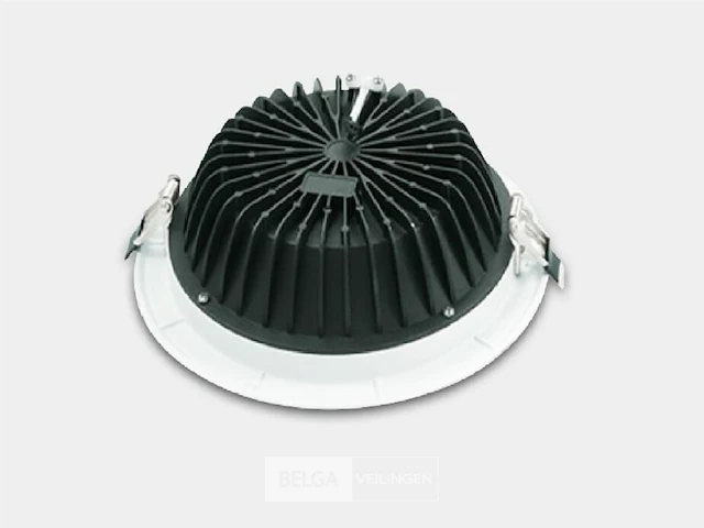 20 x led inbouwspot – 30w – 3000k warm wit – cob – rond – 2700 lm – ø300 mm – ip20 - afbeelding 4 van  5