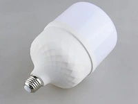 20 x led lamp – e27 – 48w – 6500k – koud wit - afbeelding 2 van  3