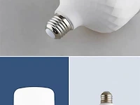 20 x led lamp – e27 – 48w – 6500k – koud wit - afbeelding 3 van  3