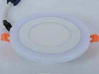 20 x led paneel - tweekleurig : warm + wit 3w + 3w - afbeelding 5 van  6
