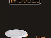20 x led paneel - tweekleurig : warm + wit 3w + 3w - afbeelding 6 van  6