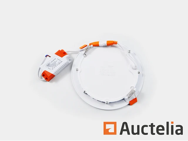 20 x led paneel 12w - led smd - inbouw - rond - 6500k (daglicht) - afbeelding 3 van  4