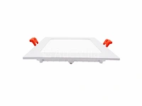 20 x led paneel 18w - led smd - inbouw - vierkant - 6500k (daglicht) - afbeelding 2 van  4