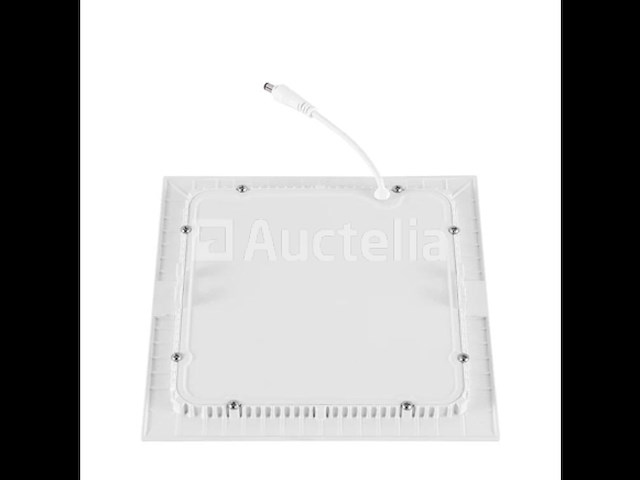 20 x led-paneel – inbouw vierkant – 12w – 6500k – koud wit - afbeelding 1 van  4