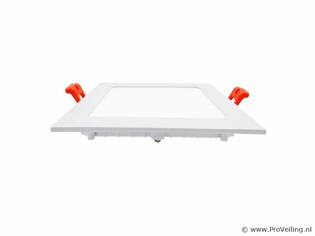 20 x led-paneel – inbouw vierkant – 18w – 3000k – warm wit - afbeelding 2 van  4