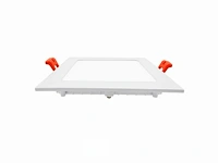 20 x led-paneel – inbouw vierkant – 18w – 3000k – warm wit - afbeelding 3 van  5