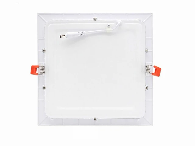 20 x led-paneel – vierkant inbouw – 18w – 6500k – koud wit - afbeelding 4 van  5