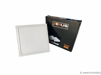 20 x led-paneel – vierkante opbouwmontage – 18w – 6500k – koud wit - afbeelding 2 van  4