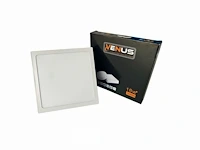 20 x led-paneel – vierkante opbouwmontage – 18w – 6500k – koud wit - afbeelding 3 van  5