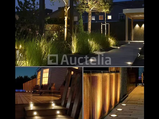 20 x led ronde grondspot 6w – 600 lm – ip65 waterdicht – rvs – buiten (azur-6) - afbeelding 3 van  4