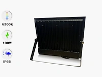 20 x led schijnwerper 100w mini – 6500k koud wit – ip65 - afbeelding 2 van  5