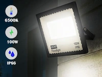 20 x led schijnwerper 100w mini – 6500k koud wit – ip65 - afbeelding 1 van  5