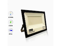 20 x led schijnwerper 100w mini – 6500k koud wit – ip65 - afbeelding 3 van  5