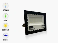 20 x led schijnwerper 30w mini – 6500k koud wit – ip65 – 2400 lm – smd - afbeelding 4 van  5