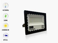 20 x led schijnwerper 30w mini – 6500k koud wit – ip65 – 2400 lm – smd - afbeelding 4 van  5