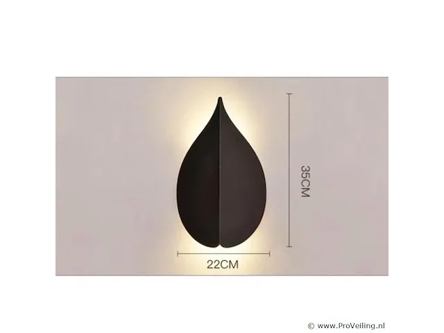 20 x led wandlamp (sw-239) - 3500k - afbeelding 3 van  3