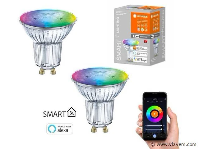 20 x ledvance tunable smart rgb led lampen gu10 - afbeelding 1 van  10