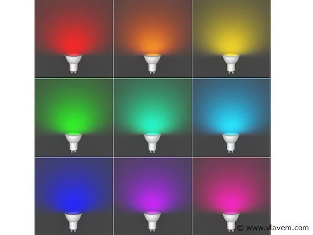 20 x ledvance tunable smart rgb led lampen gu10 - afbeelding 4 van  10