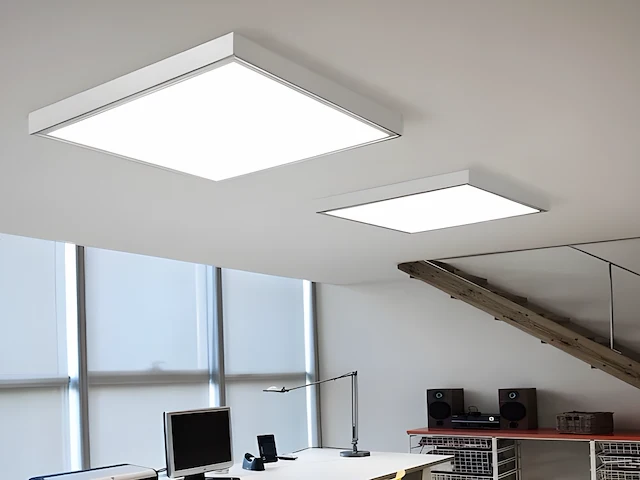 20 x opbouw frame voor 60x60 panelen wit kliksystem - afbeelding 1 van  6