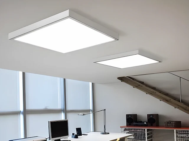 20 x opbouw frame voor 60x60 panelen wit kliksystem - afbeelding 1 van  6