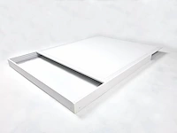 20 x opbouw frame voor 60x60 panelen wit kliksystem - afbeelding 5 van  6