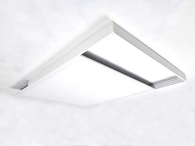 20 x opbouw frame voor 60x60 panelen wit kliksystem - afbeelding 4 van  6