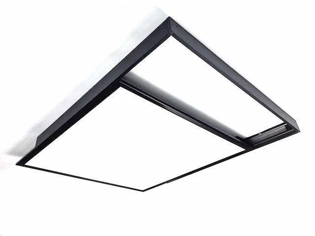 20 x opbouw frame voor 60x60 panelen zwart kliksystem - afbeelding 4 van  4