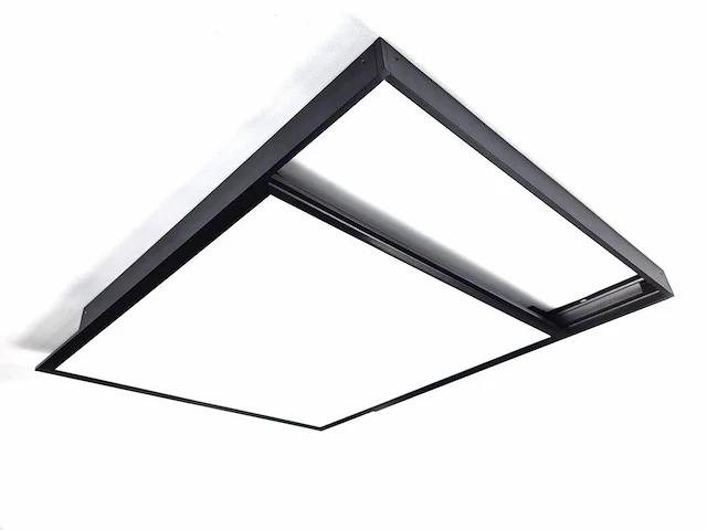 20 x opbouw frame voor 60x60 panelen zwart kliksystem - afbeelding 1 van  4
