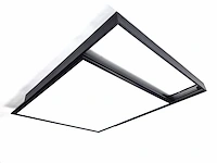 20 x opbouw frame voor 60x60 panelen zwart kliksystem - afbeelding 1 van  4