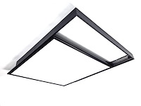 20 x opbouw frame voor 60x60 panelen zwart kliksystem - afbeelding 4 van  6