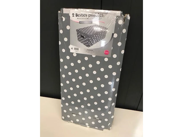 20 x opvouwbare opbergdozen - karton - 29 x 52 x 20 cm. - afbeelding 1 van  2