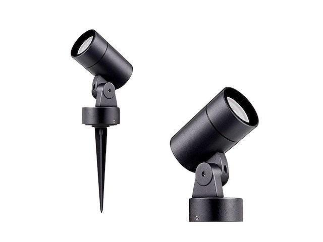 20 x prikspot gu10 fitting zwart draaibaar waterdicht - afbeelding 3 van  5