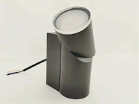 20 x richtbare led wandlamp – sw-145 – 5w – 3500k warm wit – zwart – ip54 – aluminium - afbeelding 4 van  6