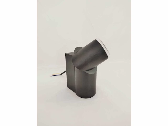 20 x richtbare led wandlamp – sw-145 – 5w – 3500k warm wit – zwart – ip54 – aluminium - afbeelding 4 van  5