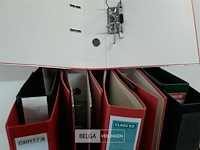 20 x ringmappen rug 7 cm gebruikt - afbeelding 3 van  3