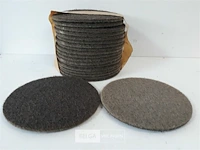 20 x schuurpads rond 178x22 k80 - afbeelding 3 van  3